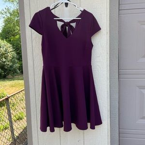 Formal dress, purple, short